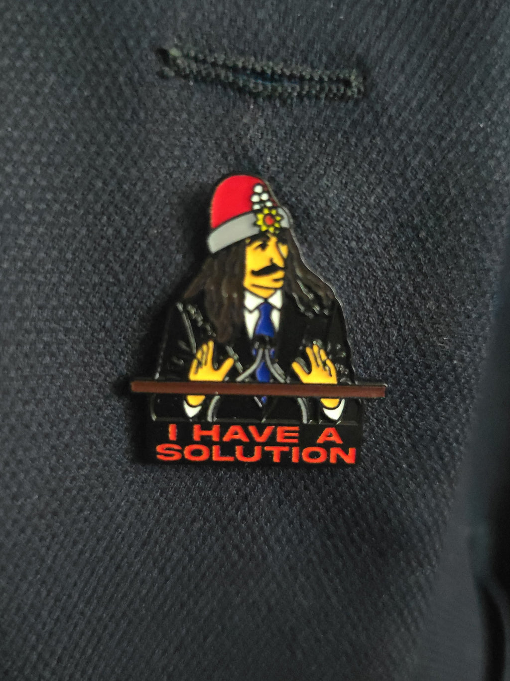 Vlad lapel pin